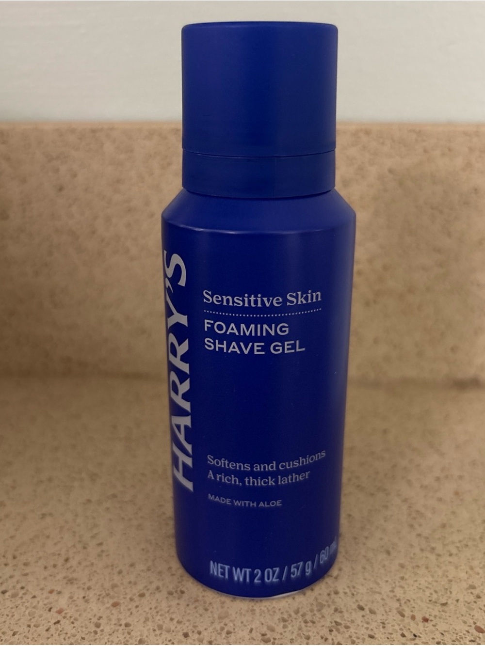 adidas Blue Foaming Shave Gel for Sensitive Skin